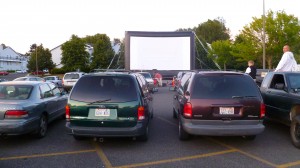 Inflatable Outdoor Movie Screen Rentals for Drive-in Movies by Epic Events serving Seattle, Portland, Bellingham, Washington, Oregon and Idaho