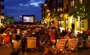 Inflatable Outdoor Movie Screen Rentals for Drive-in Movies by Epic Events serving Seattle, Portland, Bellingham, Washington, Oregon and Idaho